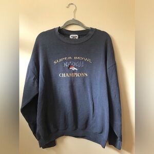 Vintage Denver Broncos Lee Crewneck Sweatshirt, size XL